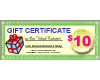 Cupon de Regalo $10.00 Cupon de Regalo $10.00