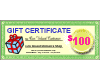 Cupon de Regalo $ 100.00 Cupon de Regalo $ 100.00